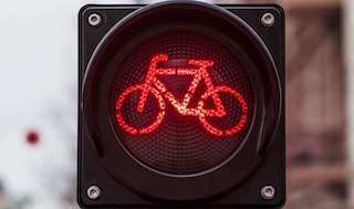 Speed pedele rood licht